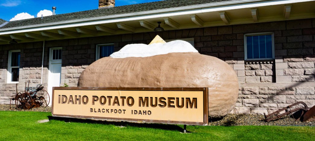 Idaho Potato Museum and Potato Station Cafe, Idaho, USA